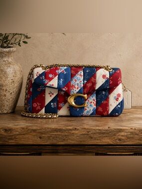 Coach ‘26 Quilted Tabby - Americana Collection, NWT, RARE